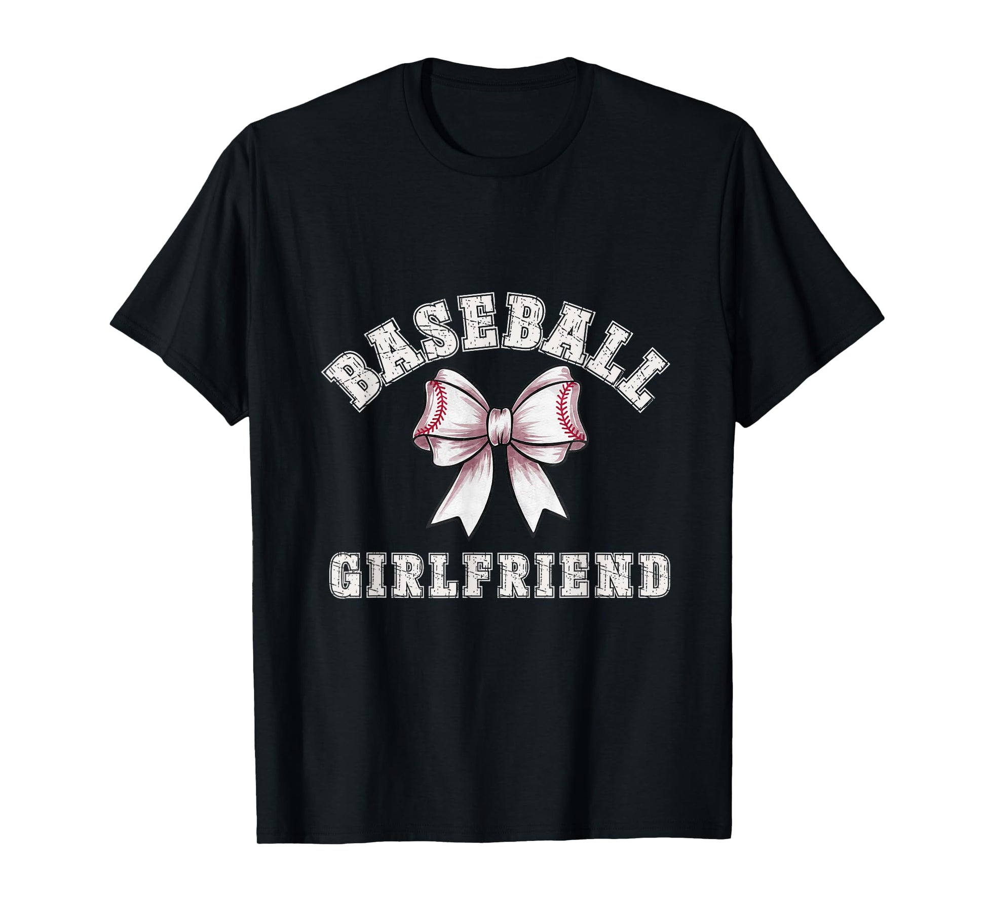 Coquette Baseball Girlfriend Bow Game T-Shirt - Trendy Graphic for Adults - T-Shirt, Sweatshirt, Hoodie