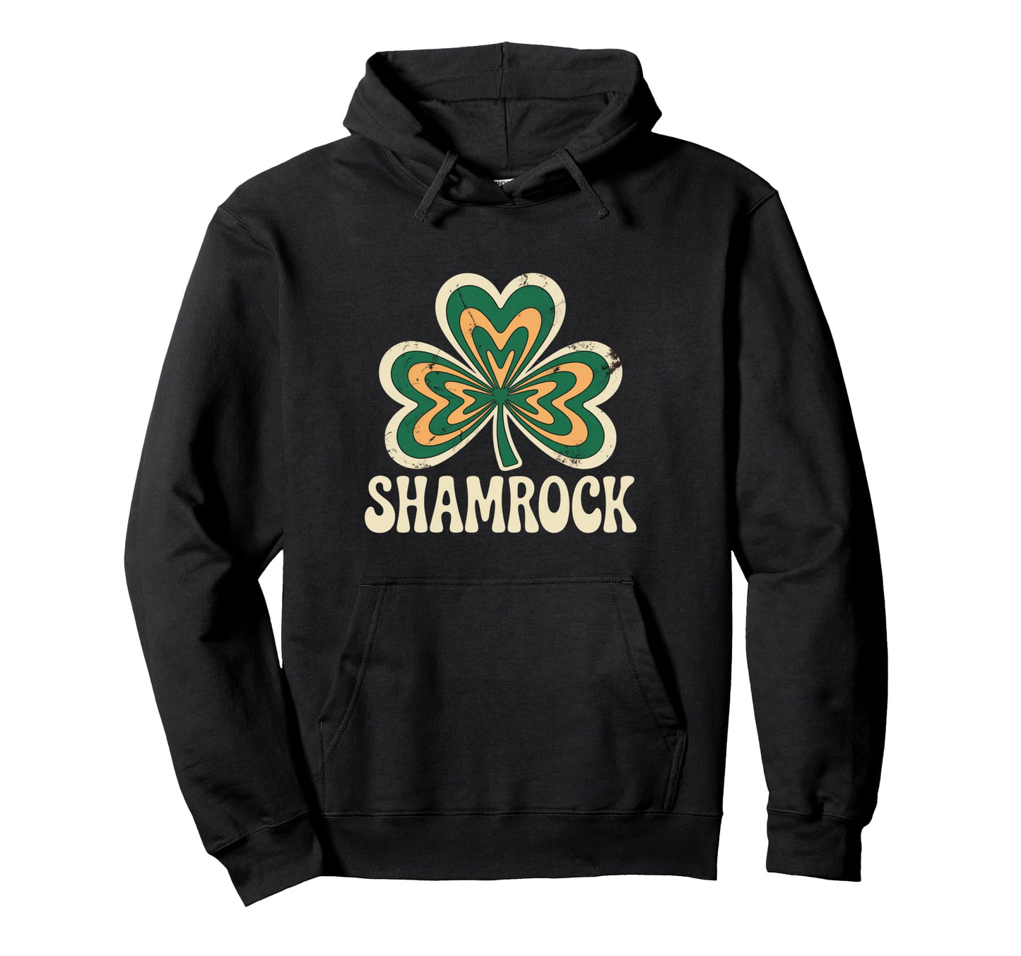 St Patricks Day Shamrock Lucky Hoodie - Casual Everyday Wear Men Women - T-Shirt, Sweatshirt, Hoodie