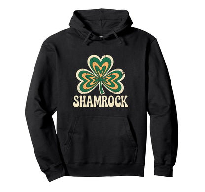 St Patricks Day Shamrock Lucky Hoodie - Casual Everyday Wear Men Women - T-Shirt, Sweatshirt, Hoodie