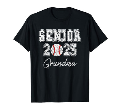 Class 2025 Senior Baseball T-Shirt - Casual Everyday Wear for Adults - T-Shirt, Sweatshirt, Hoodie