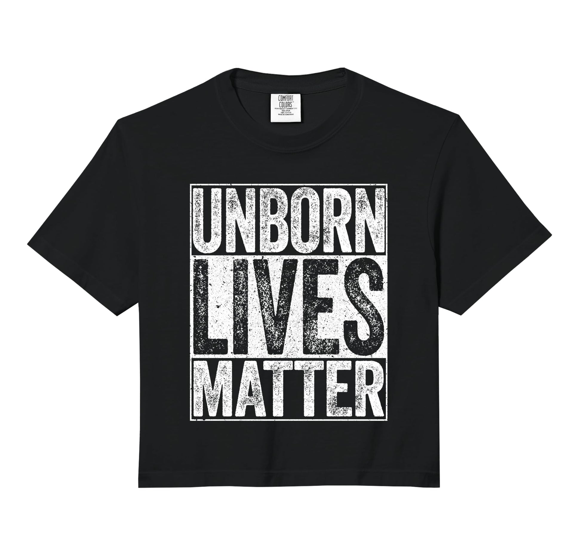 Unborn Lives Matter Support Rights T-Shirt - Minimalist Print Men Women - T-Shirt, Sweatshirt, Hoodie
