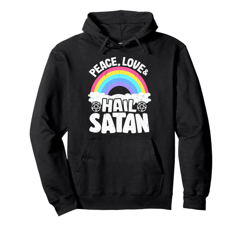 Punk Band Death Metal Rainbow Peace Hoodie - Streetwear Style Men Women - T-Shirt, Sweatshirt, Hoodie