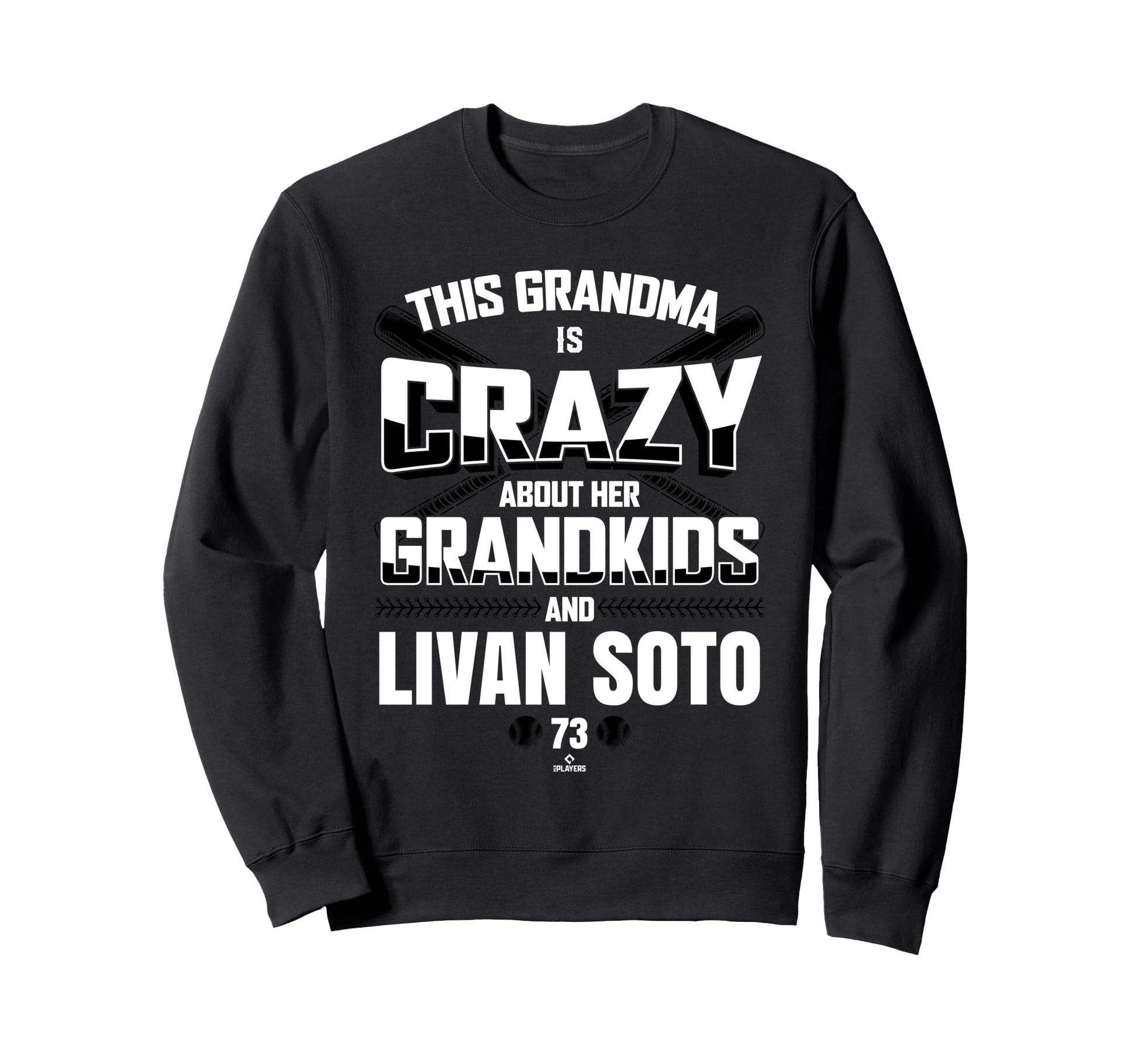 Grandma Crazy Livan Soto Sweatshirt - Fun Novelty Design for Adults - T-Shirt, Sweatshirt, Hoodie