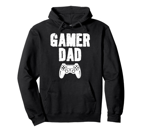 Funny Gamer Dad Fathers Day 2025 Hoodie - Graphic Print for Adults - T-Shirt, Sweatshirt, Hoodie