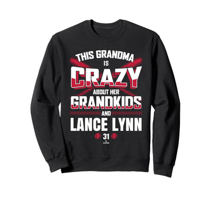 Grandma Crazy Lance Lynn St Louis Sweatshirt - Custom Art Print for Adults - T-Shirt, Sweatshirt, Hoodie