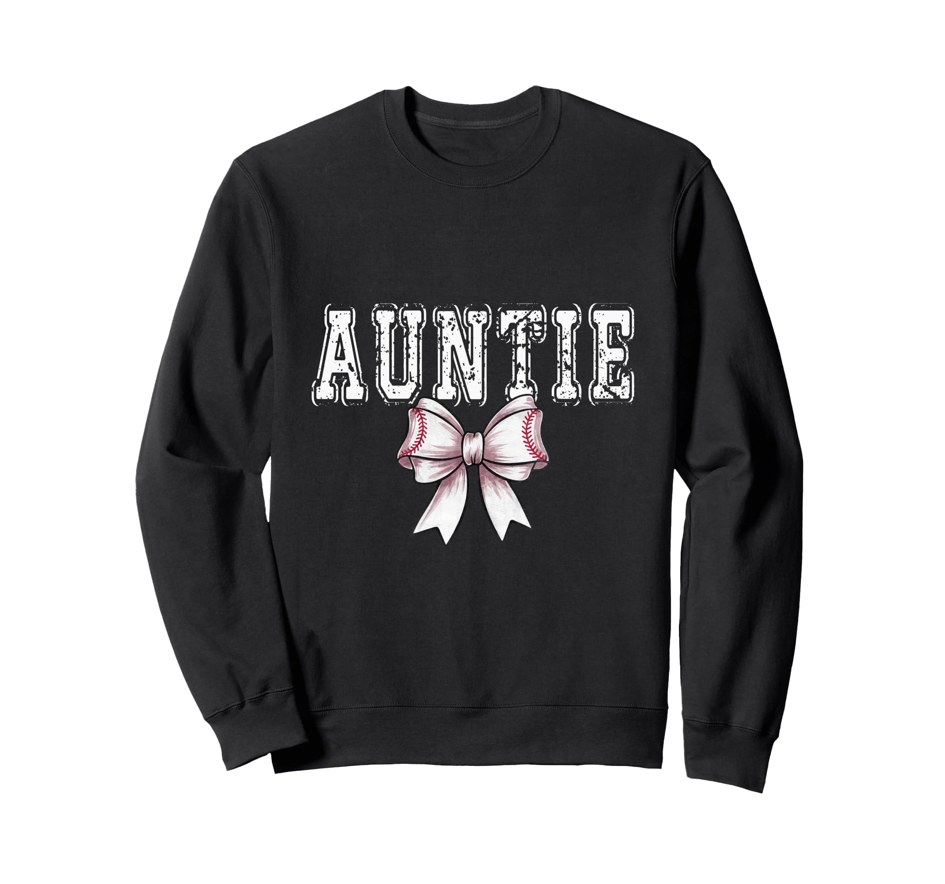 Coquette Baseball Auntie Spirit Sweatshirt - Novelty Apparel for Adults - T-Shirt, Sweatshirt, Hoodie