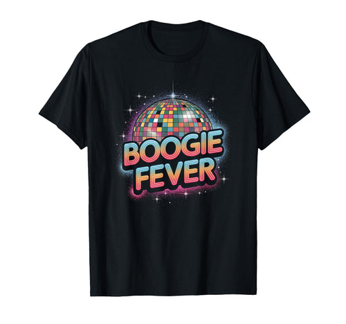 Disco Ball Boogie Fever Discoball T-Shirt - Custom Art Print for Adults - T-Shirt, Sweatshirt, Hoodie