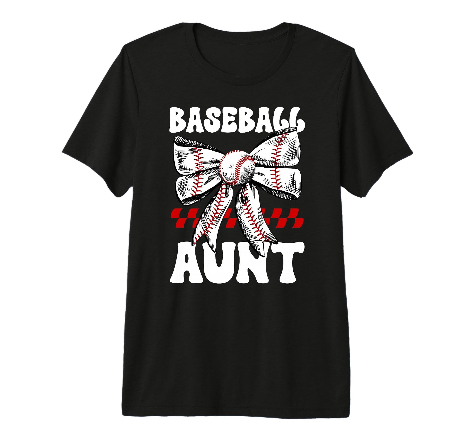 Baseball Aunt Baseball Player Auntie T-Shirt - Casual Everyday Wear Unisex - T-Shirt, Sweatshirt, Hoodie