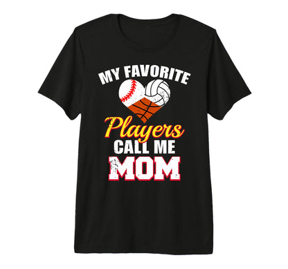 My Favorite Players Funny Baseball T-Shirt - Unique Graphic Unisex - T-Shirt, Sweatshirt, Hoodie