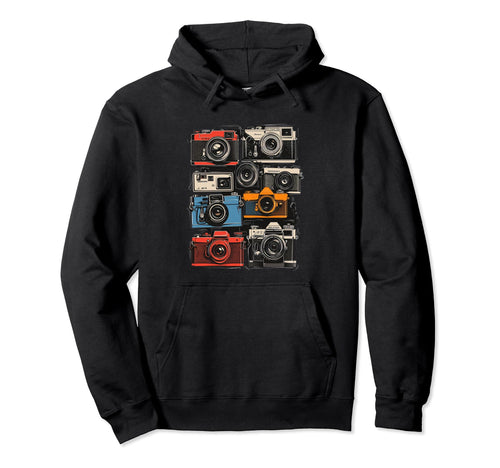 Photography Camera Photographer Hoodie - Casual Everyday Wear Unisex - T-Shirt, Sweatshirt, Hoodie