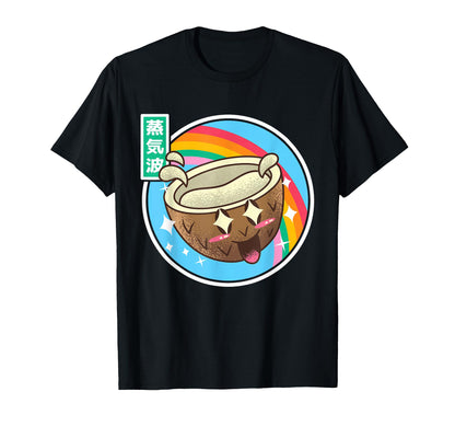 Japanese Coconut Kawaii Rainbow Anime T-Shirt - Novelty Apparel Unisex - T-Shirt, Sweatshirt, Hoodie