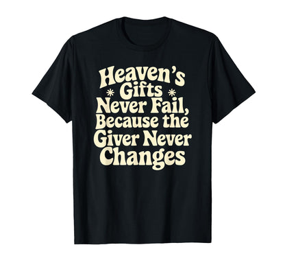 Christian Typography Scripture T-Shirt - Minimalist Print Unisex - T-Shirt, Sweatshirt, Hoodie