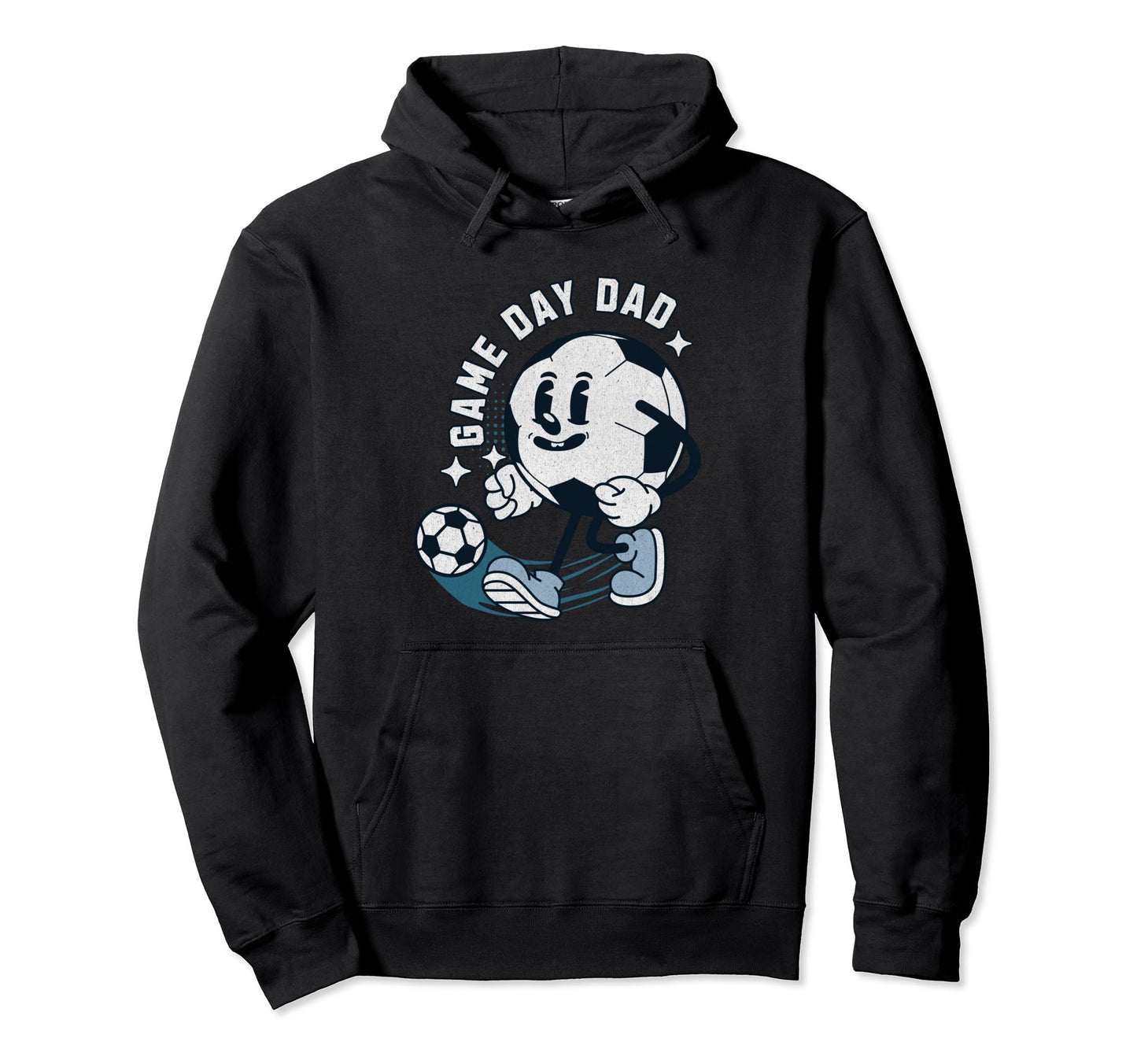 Funny Soccer Dad Game Day Dad Player Hoodie - Custom Art Print for Adults - T-Shirt, Sweatshirt, Hoodie