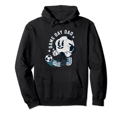 Funny Soccer Dad Game Day Dad Player Hoodie - Custom Art Print for Adults - T-Shirt, Sweatshirt, Hoodie