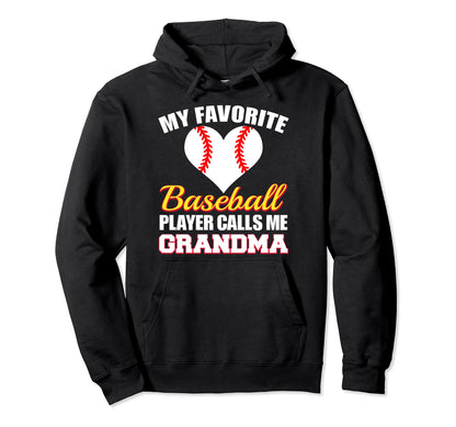 My Favorite Baseball Player Calls Me Hoodie - Aesthetic Graphic Men Women - T-Shirt, Sweatshirt, Hoodie
