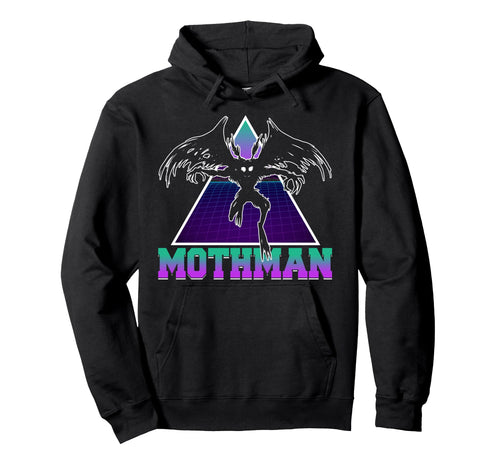 Vaporwave Aesthetic Mothman Hoodie - Aesthetic Graphic for Adults - T-Shirt, Sweatshirt, Hoodie