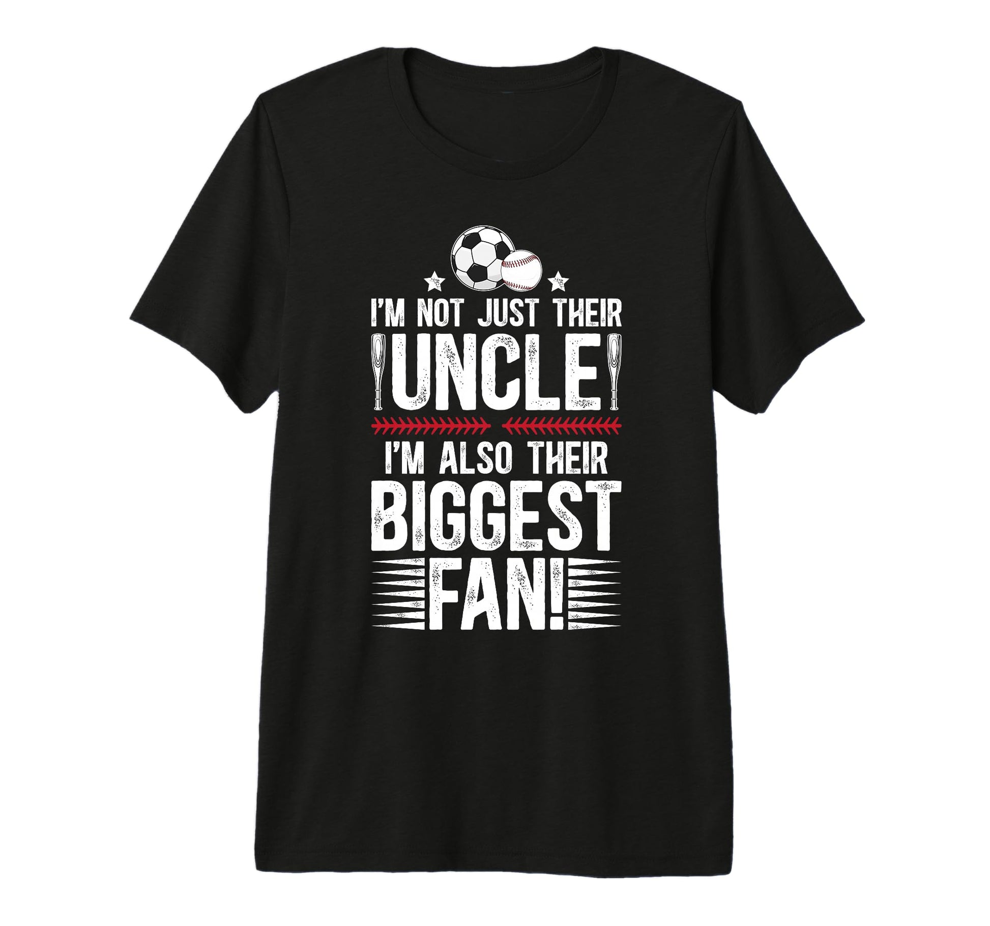 Mens Their Biggest Fan Baseball T-Shirt - Streetwear Style for Adults - T-Shirt, Sweatshirt, Hoodie