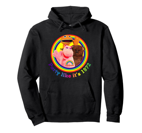 Party Like Its 1972 Zippy Bungle George Hoodie - Novelty Apparel for Adults - T-Shirt, Sweatshirt, Hoodie