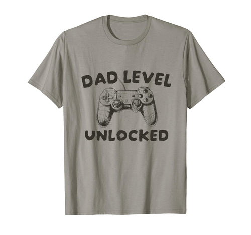 Dad Level Unlocked New Dad T-Shirt - Casual Everyday Wear Men Women - T-Shirt, Sweatshirt, Hoodie