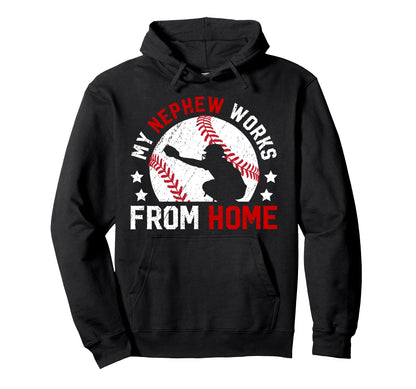 Funny Baseball Catcher Aunt Baseball Hoodie - Trendy Graphic Men Women - T-Shirt, Sweatshirt, Hoodie