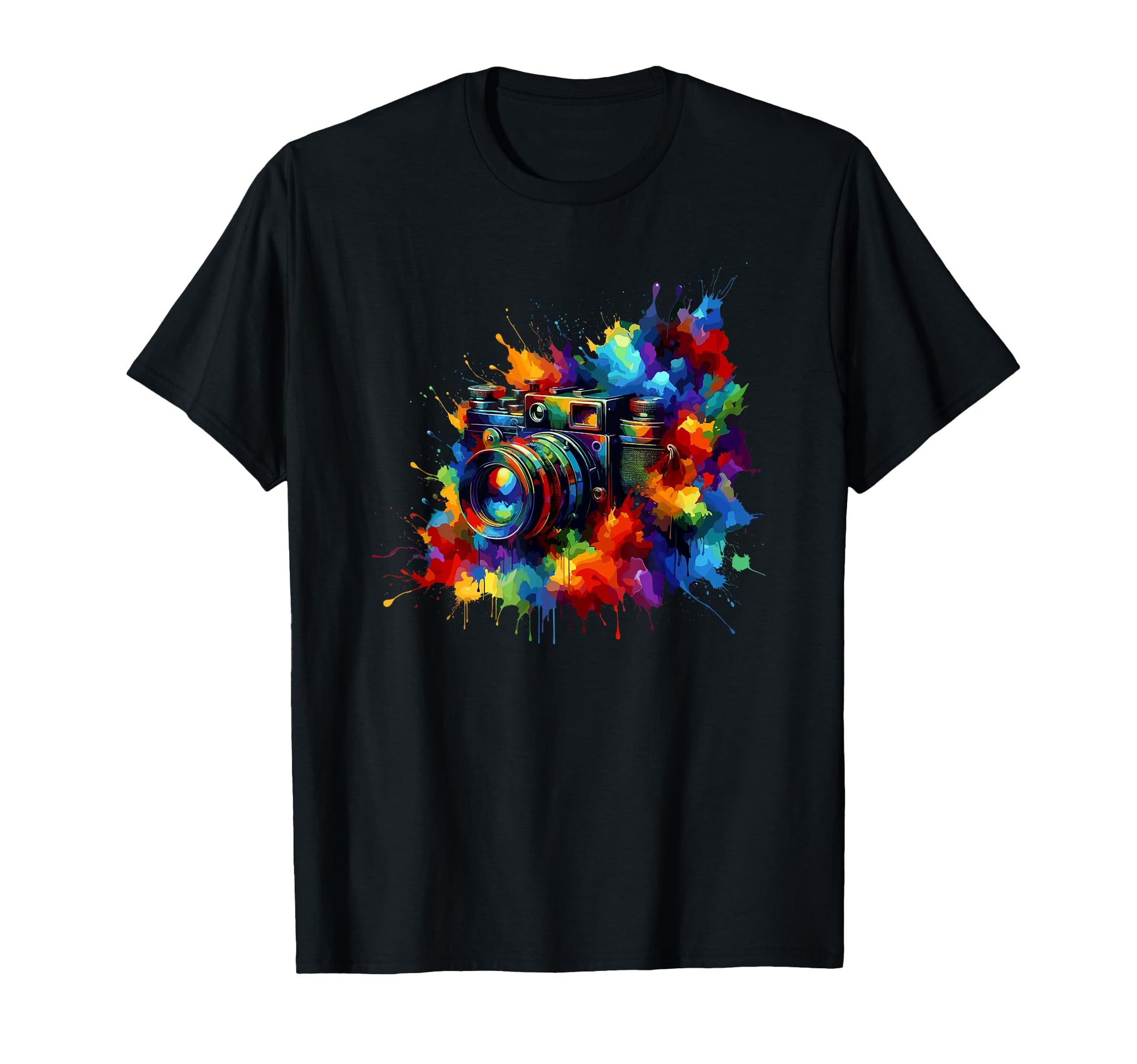 Camera Photographer Photography Photograph T-Shirt - Trendy Graphic Unisex - T-Shirt, Sweatshirt, Hoodie