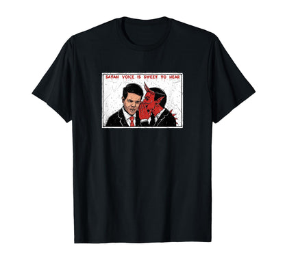 Satan Voice Is Sweet To Hear T-Shirt - Minimalist Print Men Women - T-Shirt, Sweatshirt, Hoodie