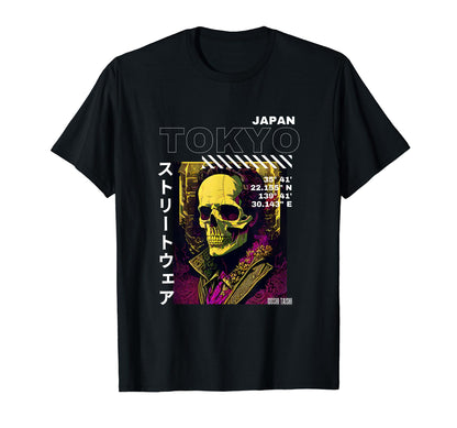 Japanese Streetwear Vaporwave Otaku T-Shirt - Graphic Print for Adults - T-Shirt, Sweatshirt, Hoodie