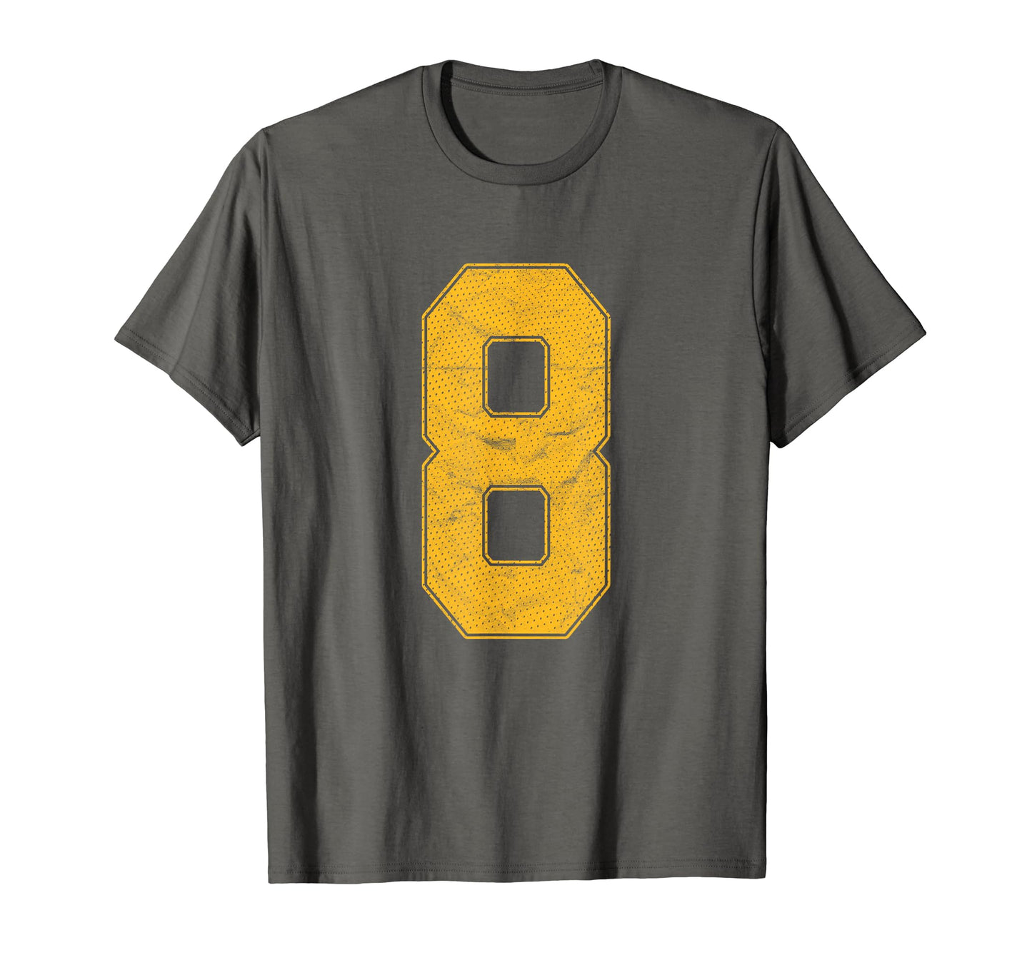 Number 8 Numbered Uniform Sports Team T-Shirt - Graphic Print Unisex - T-Shirt, Sweatshirt, Hoodie
