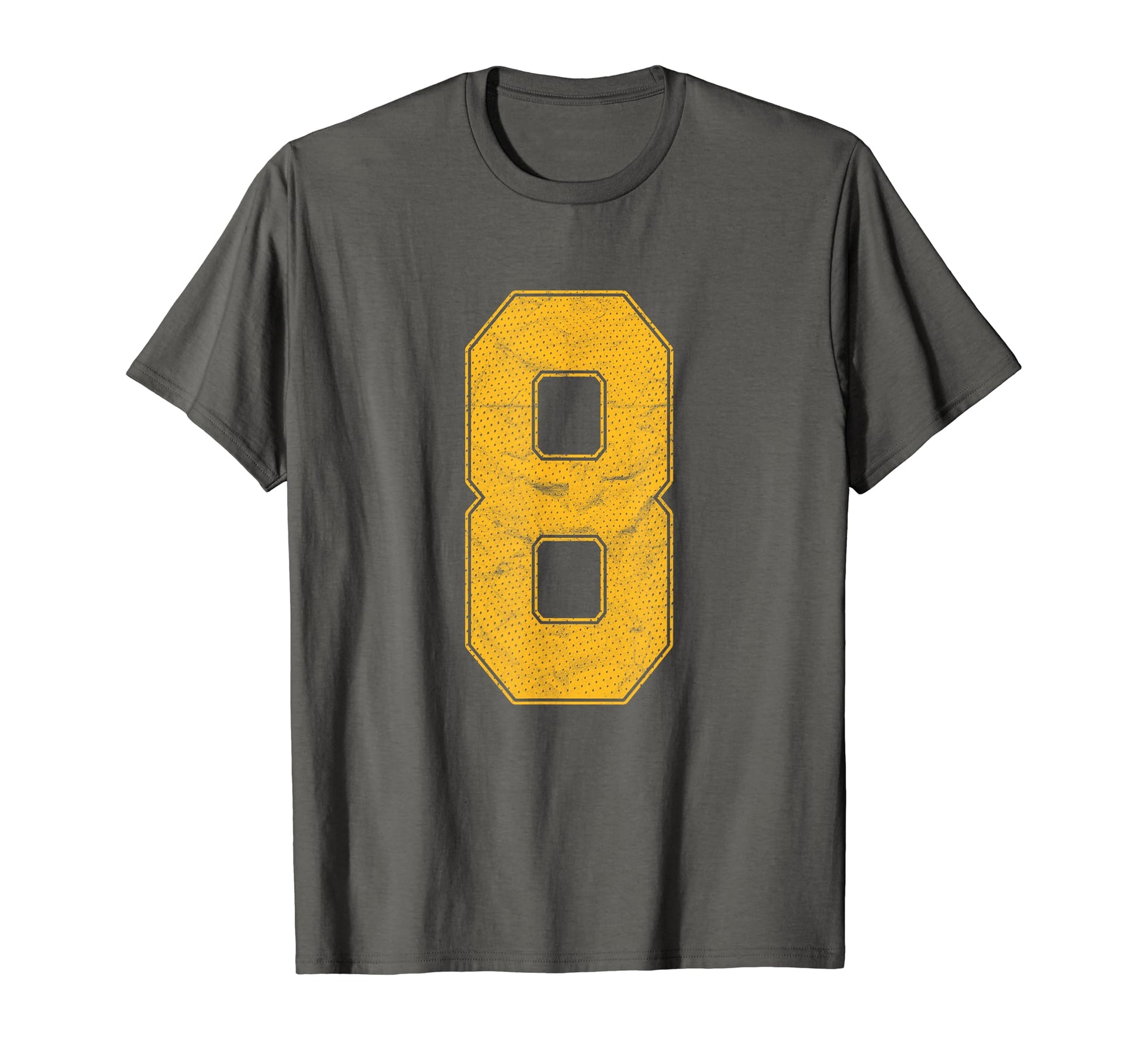 Number 8 Numbered Uniform Sports Team T-Shirt - Graphic Print Unisex - T-Shirt, Sweatshirt, Hoodie