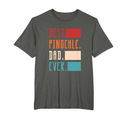 Best Pinochle Dad Ever Pinochle Player T-Shirt - Graphic Print Men Women - T-Shirt, Sweatshirt, Hoodie