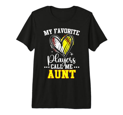My Favorite Baseball Softball Players T-Shirt - Minimalist Print Men Women - T-Shirt, Sweatshirt, Hoodie
