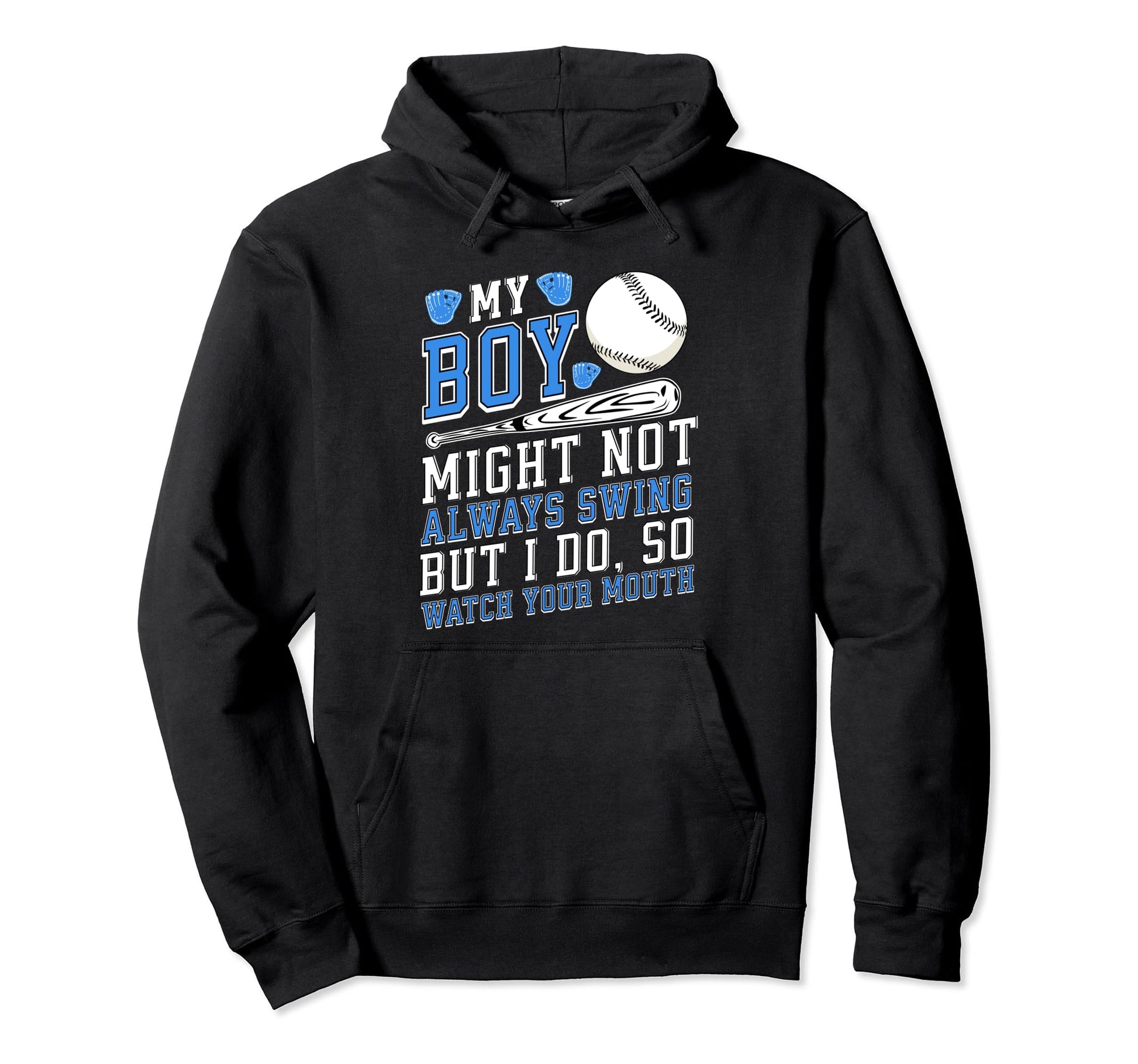 My Might Not Always Swing But I Do Funny Hoodie - Novelty Apparel Unisex - T-Shirt, Sweatshirt, Hoodie