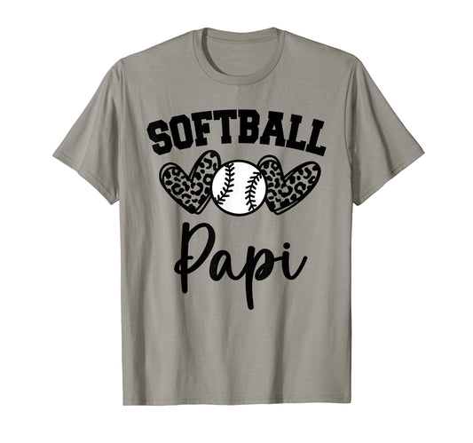 Personalized Baseball Heart Papi T-Shirt - Aesthetic Graphic Men Women - T-Shirt, Sweatshirt, Hoodie