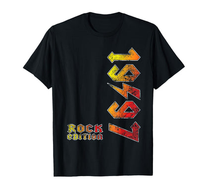 1997 Rock Music Lovers Gift T-Shirt - Casual Everyday Wear for Adults - T-Shirt, Sweatshirt, Hoodie