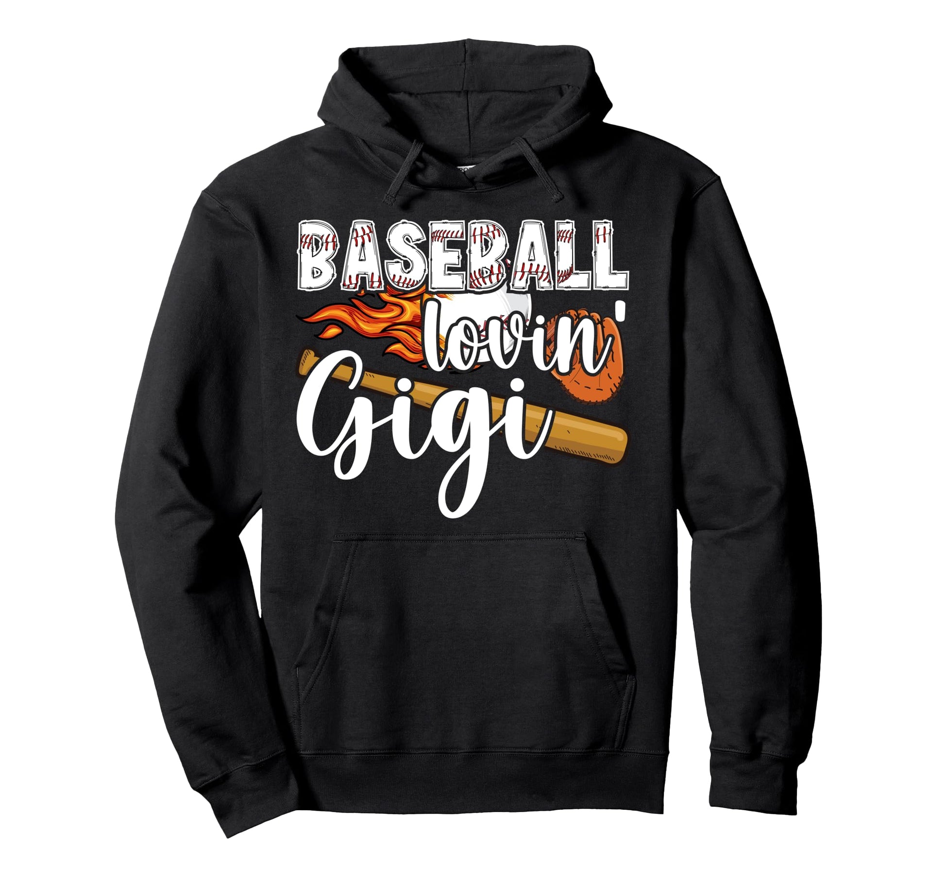 Baseball Lovin Gigi Baseball Gigi Hoodie - Novelty Apparel for Adults - T-Shirt, Sweatshirt, Hoodie