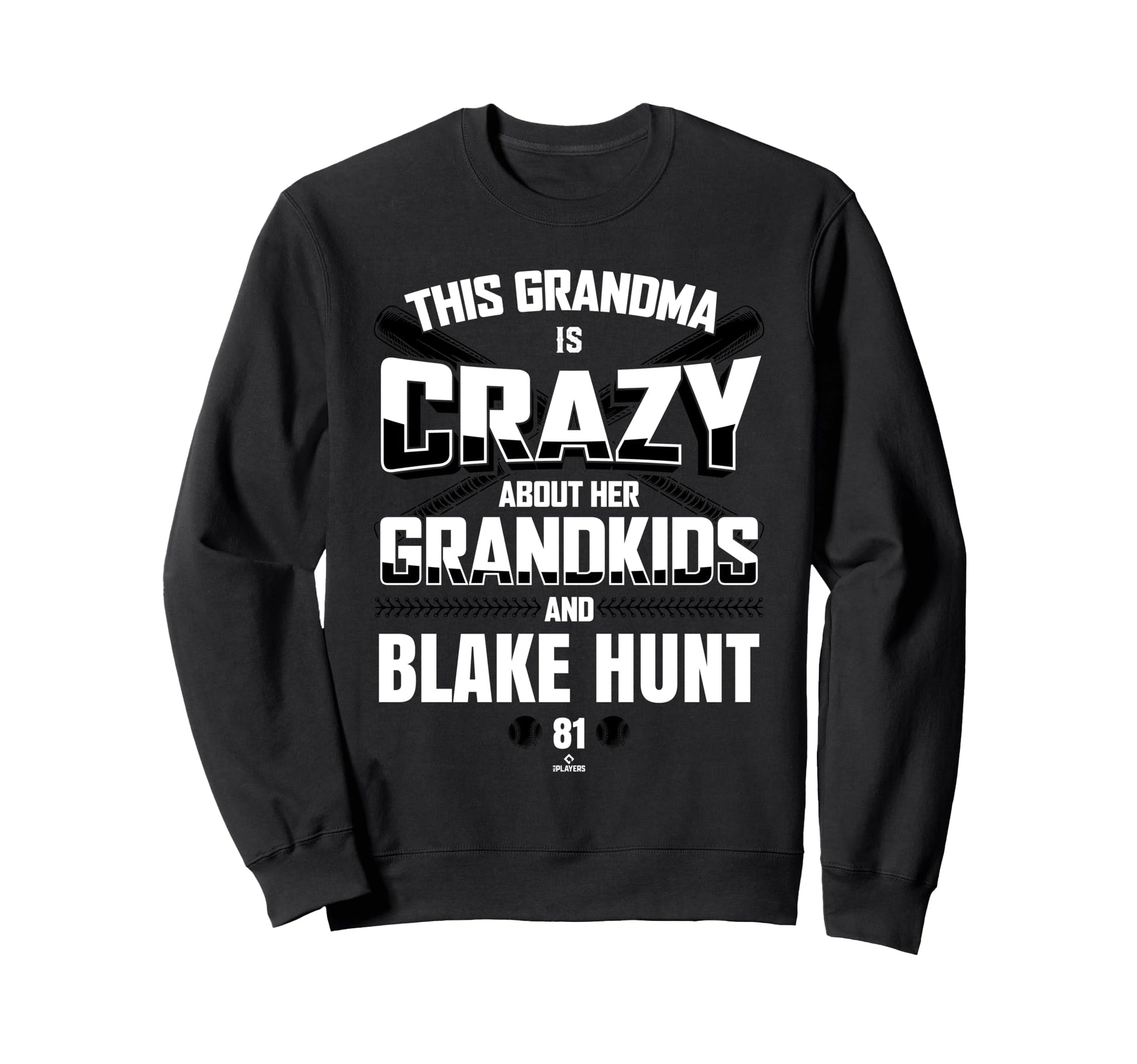 Grandma Crazy Blake Hunt Baltimore Sweatshirt - Custom Art Print Unisex - T-Shirt, Sweatshirt, Hoodie