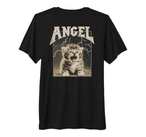 Y2K Cat Silly Angel 90S 2000S T-Shirt - Fun Novelty Design Men Women - T-Shirt, Sweatshirt, Hoodie