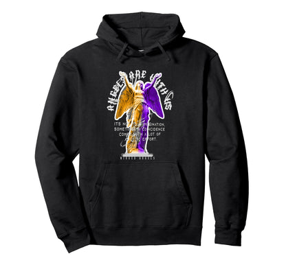 Angels Are Us Aesthetic Edgy Hoodie - Casual Everyday Wear for Adults - T-Shirt, Sweatshirt, Hoodie