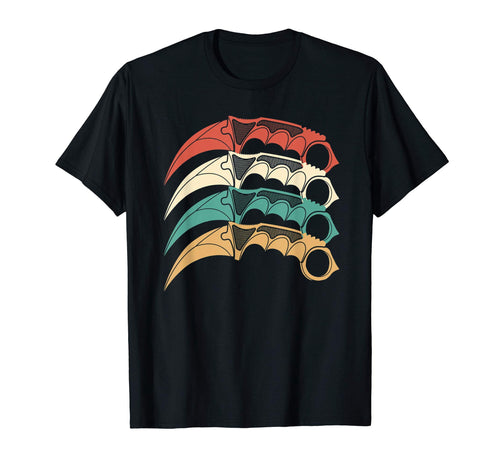 Karambit Rainbow Silat Martial Arts T-Shirt - Streetwear Style for Adults - T-Shirt, Sweatshirt, Hoodie