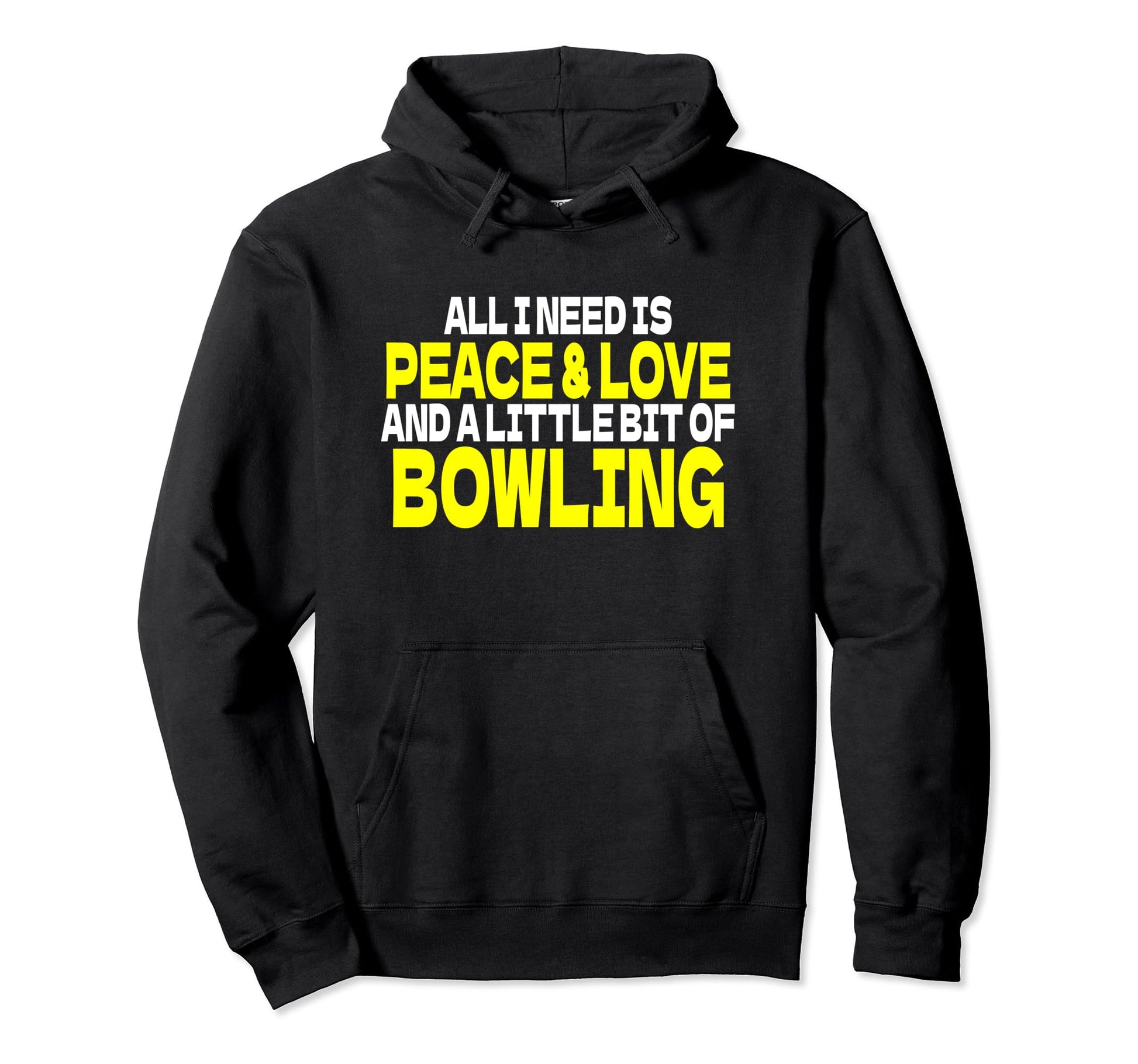 Bowling Player Outfit Bowling Club Hoodie - Minimalist Print for Adults - T-Shirt, Sweatshirt, Hoodie