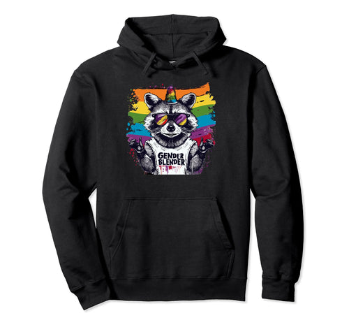 Funny Raccoon Love Sunglasses Summer Hoodie - Aesthetic Graphic Men Women - T-Shirt, Sweatshirt, Hoodie
