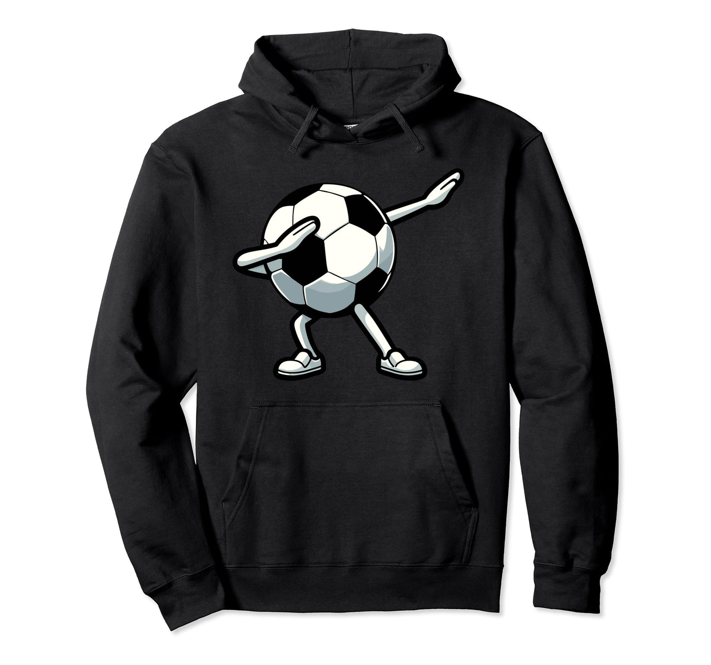 Dabbing Soccer Game Day Soccer Fan Hoodie - Unique Graphic Men Women - T-Shirt, Sweatshirt, Hoodie