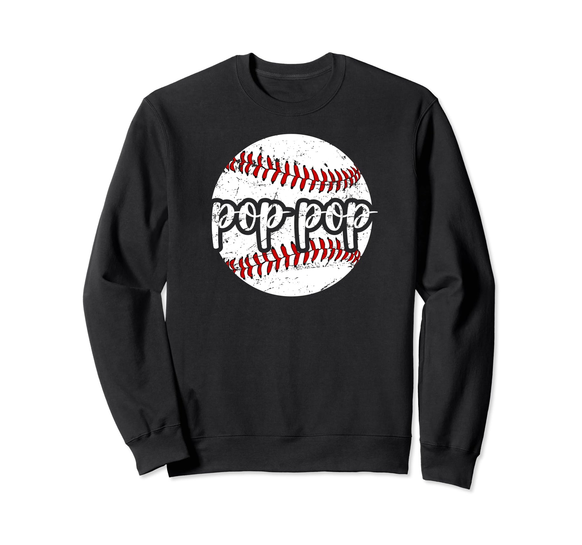 Pop Pop Proud Baseball Pop Pop Sweatshirt - Minimalist Print Men Women - T-Shirt, Sweatshirt, Hoodie