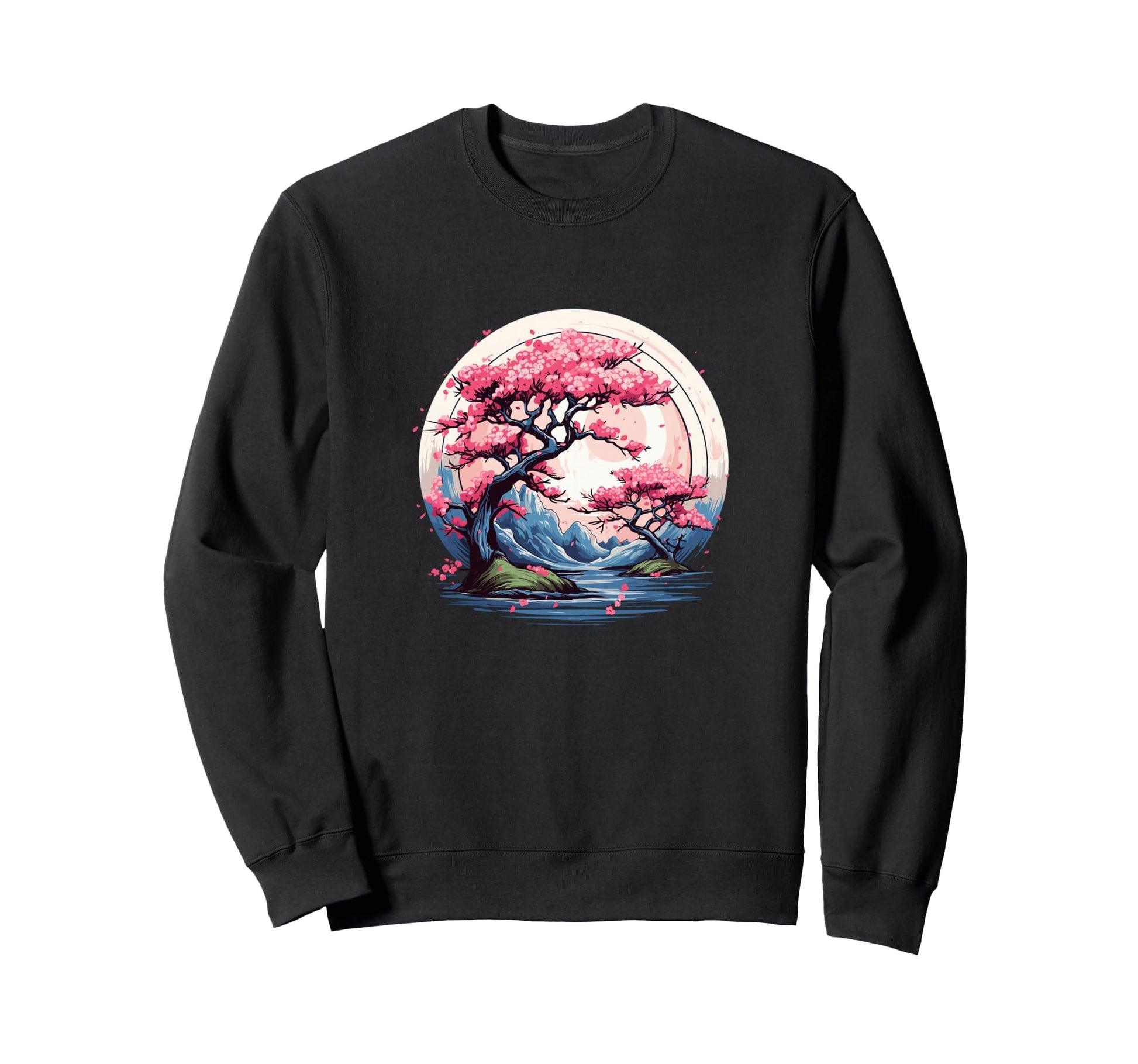 Japanese Aesthetic Vaporwave Anime Sweatshirt - Unique Graphic for Adults - T-Shirt, Sweatshirt, Hoodie