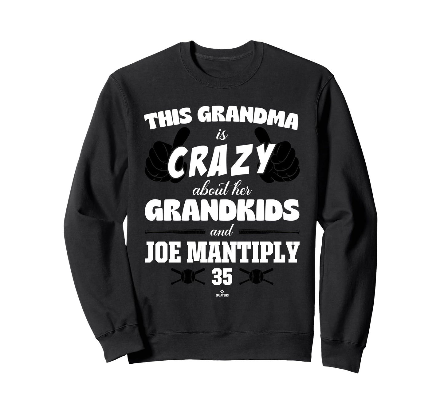 Grandma Crazy Joe Mantiply Sweatshirt - Custom Art Print for Adults - T-Shirt, Sweatshirt, Hoodie