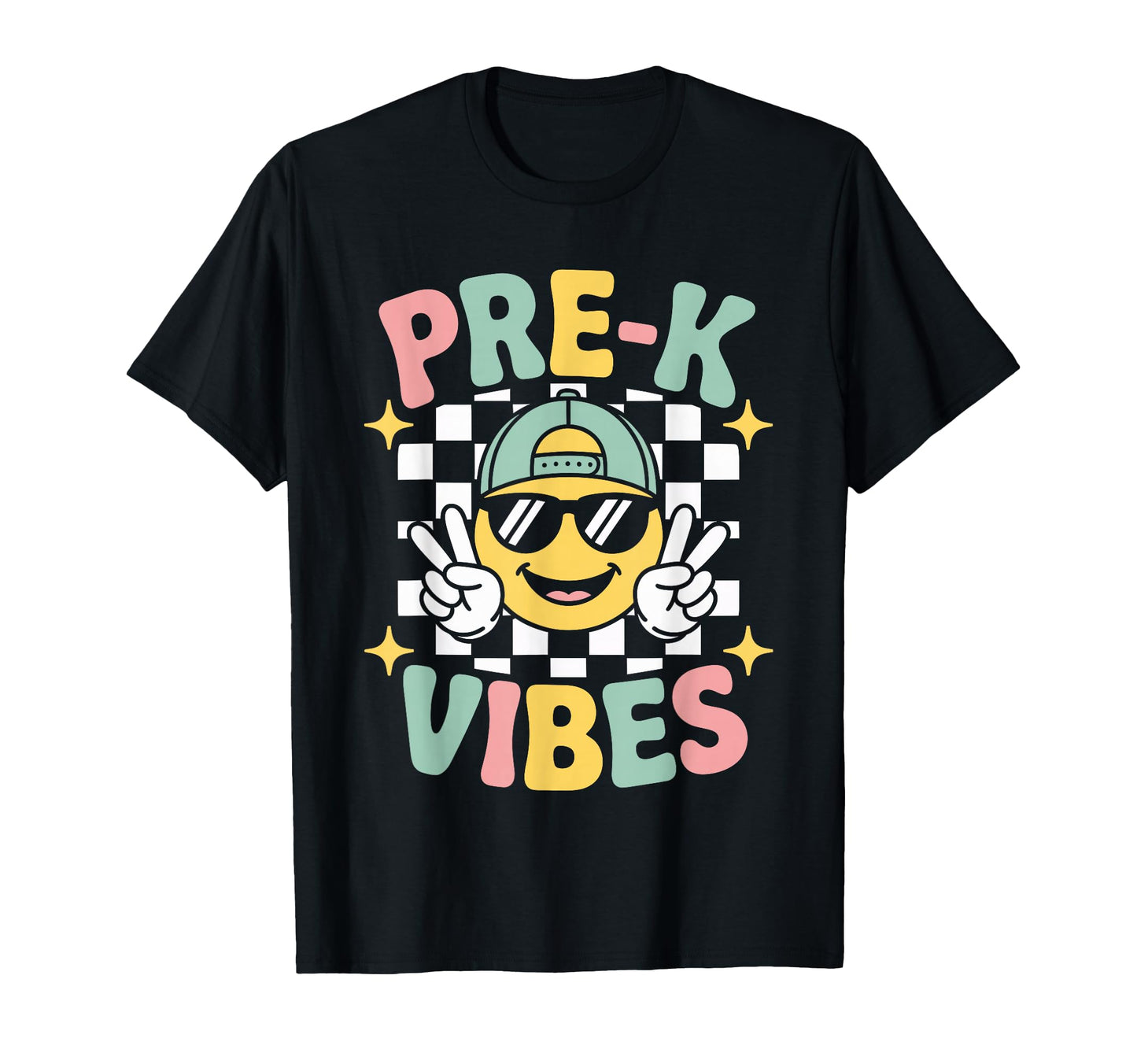 Pre K Vibes Prek Pre Kindergarten T-Shirt - Aesthetic Graphic Men Women - T-Shirt, Sweatshirt, Hoodie