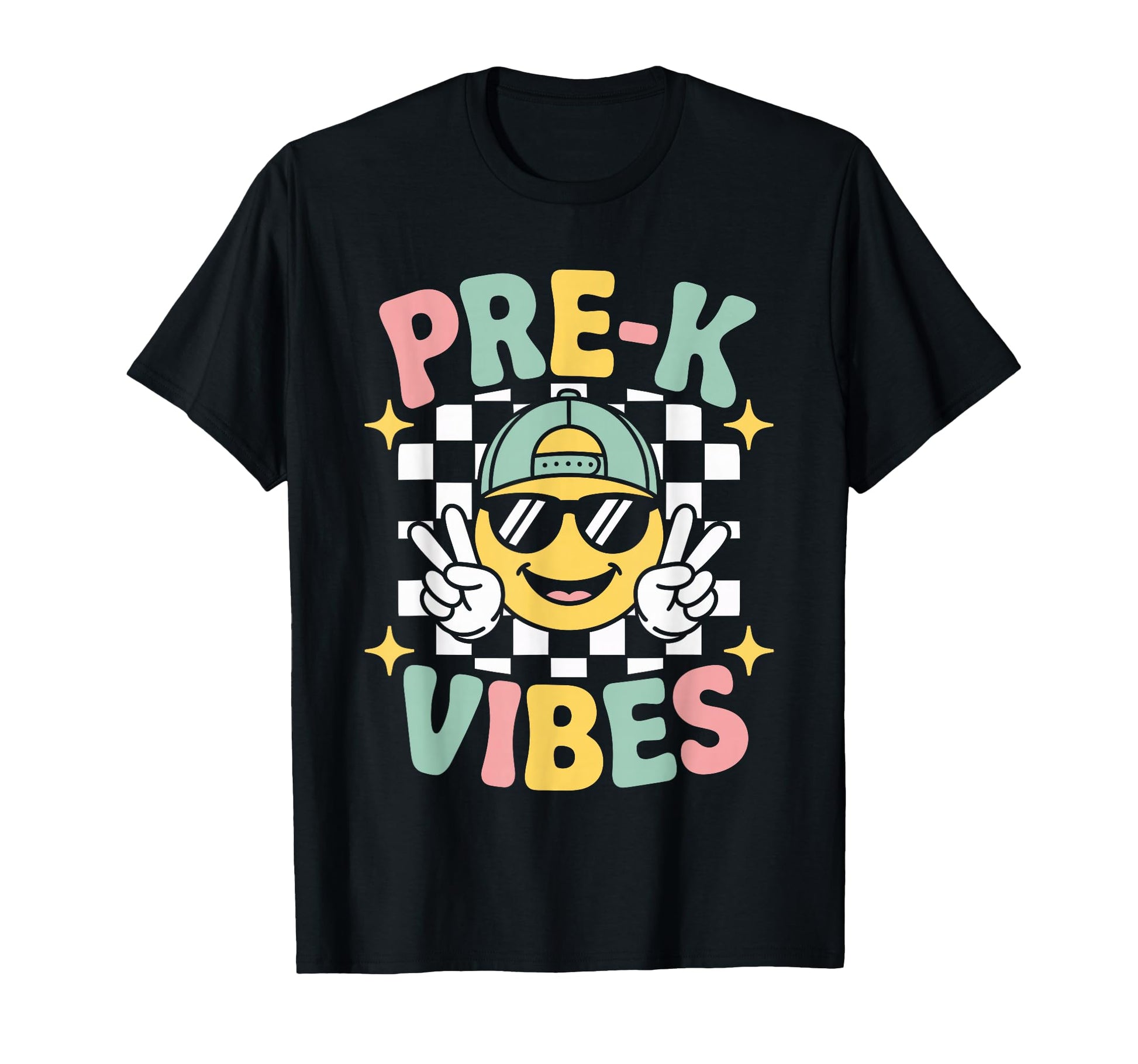 Pre K Vibes Prek Pre Kindergarten T-Shirt - Aesthetic Graphic Men Women - T-Shirt, Sweatshirt, Hoodie