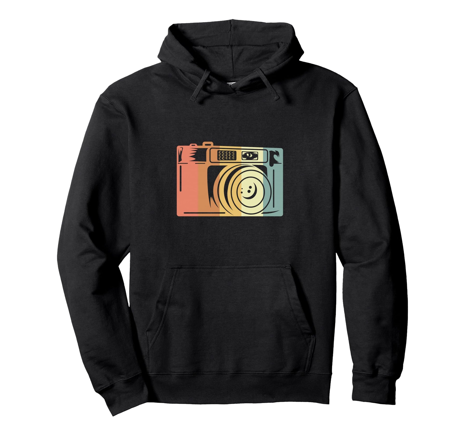 Camera Hoodie - Streetwear Style Unisex - T-Shirt, Sweatshirt, Hoodie