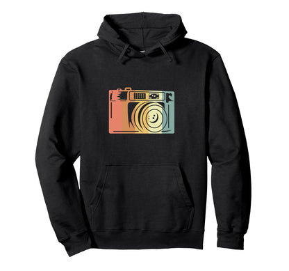 Camera Hoodie - Streetwear Style Unisex - T-Shirt, Sweatshirt, Hoodie