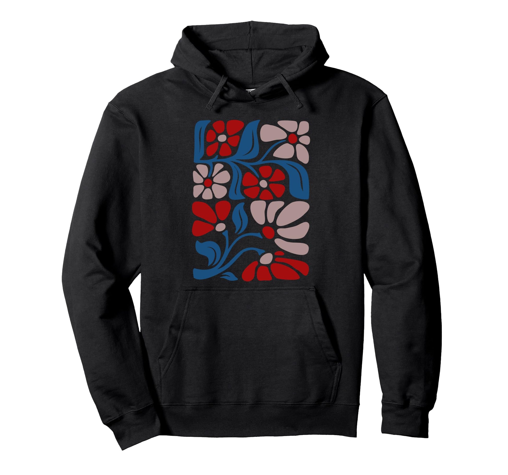 Boho Floral Art Summer Hoodie - Aesthetic Graphic Unisex - T-Shirt, Sweatshirt, Hoodie
